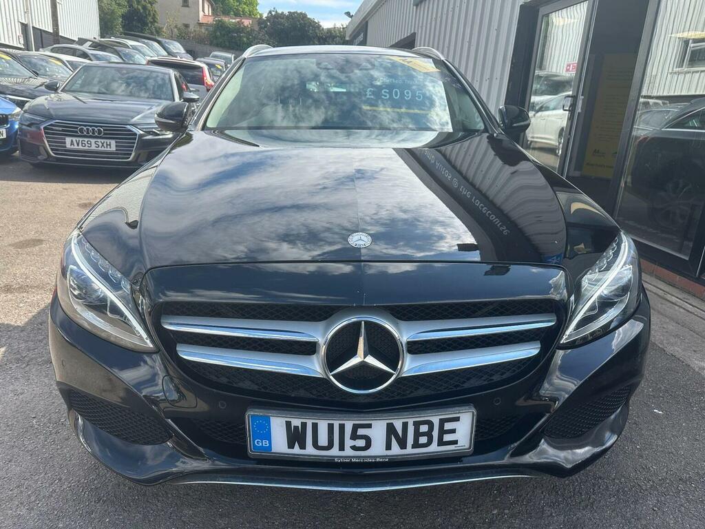 Mercedes-Benz C Class Estate 2.0 C200 Sport 7G-tronic Euro 6 Ss WU15NBE Black #6