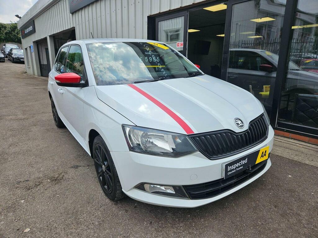 Skoda Fabia Hatchback 1.0 Tsi Redline Euro 6 Ss 20186 White