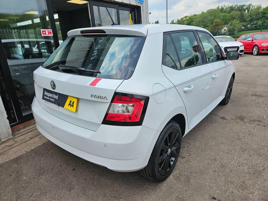 Skoda Fabia Hatchback 1.0 Tsi Redline Euro 6 Ss 20186 AK67WHX White #6