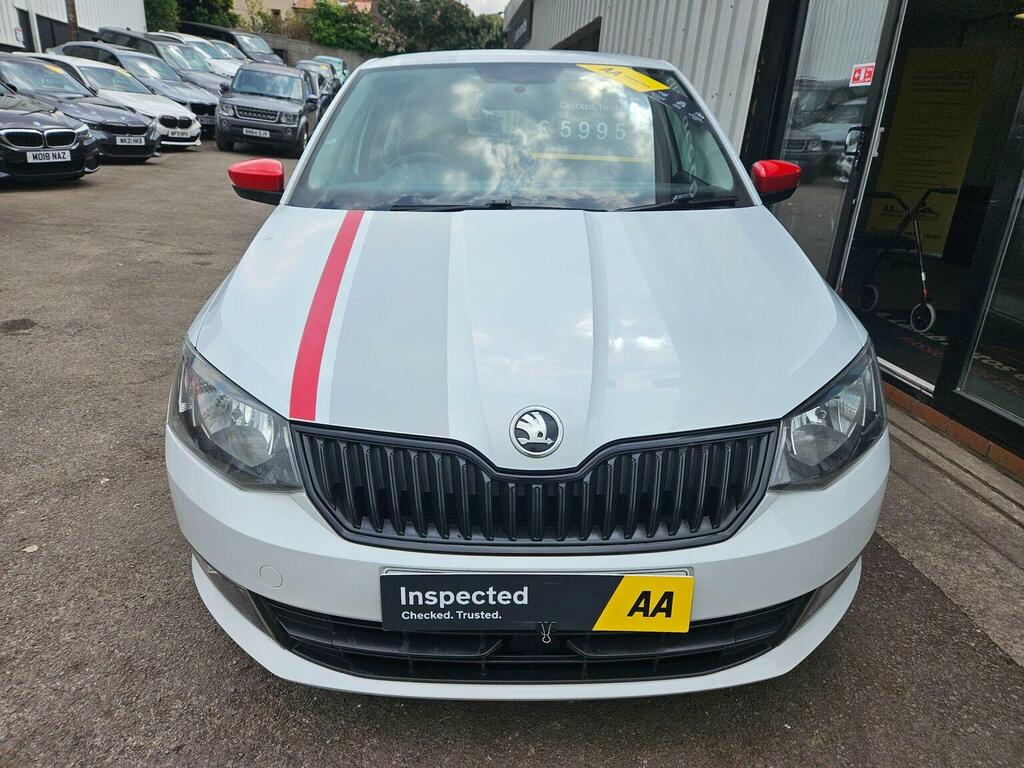 Skoda Fabia Hatchback 1.0 Tsi Redline Euro 6 Ss 20186 AK67WHX White #2