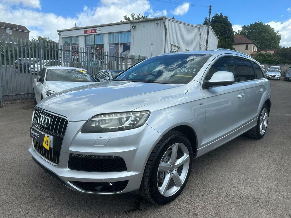 Audi Q7 Suv 4.2 Tdi V8 S Line Tiptronic Quattro Euro 4 Silver #4