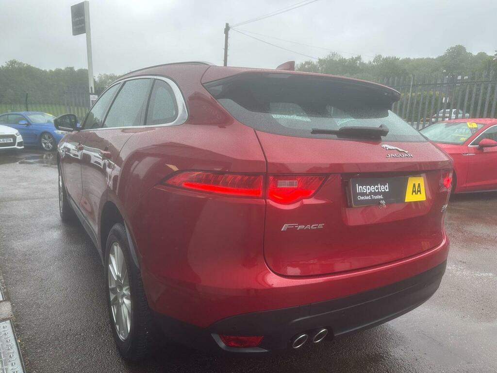 Jaguar F-Pace Suv 2.0 D180 Portfolio Awd Euro 6 Ss WD67OOA Red #6