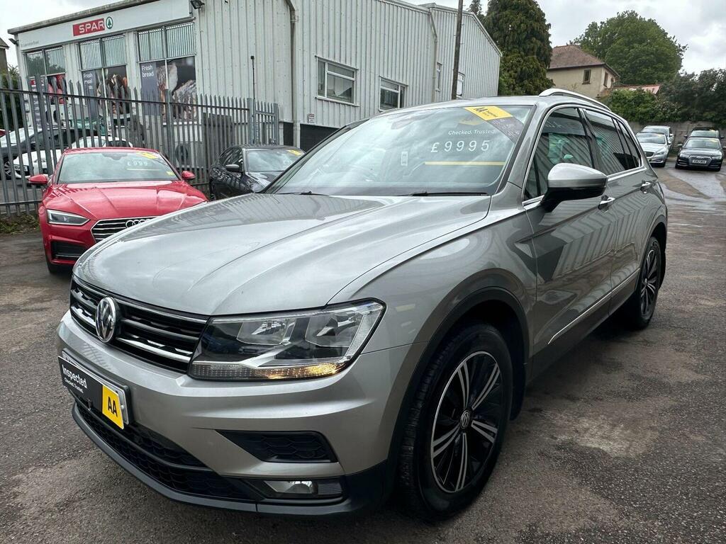 Volkswagen Tiguan Suv 2.0 Tdi Se Navigation 4Motion Euro 6 Ss HF67ZPJ Silver #3