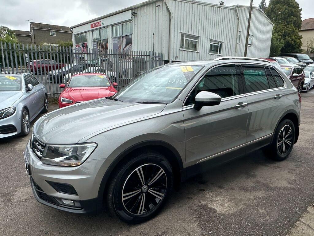Volkswagen Tiguan Suv 2.0 Tdi Se Navigation 4Motion Euro 6 Ss HF67ZPJ Silver #5
