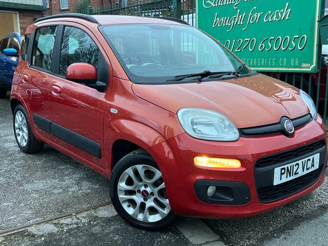 Fiat Panda Petrol Red