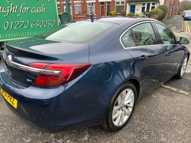 Vauxhall Insignia Elite Nav BF14PRZ Blue #5