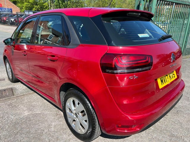 Citroen C4 Picasso Diesel MV17KVS Red #3