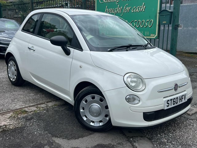 Fiat 500 Petrol White