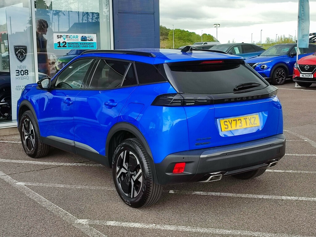 Peugeot 2008 1.2 Puretech 130 Allure Eat8 SY73TXZ Blue #6