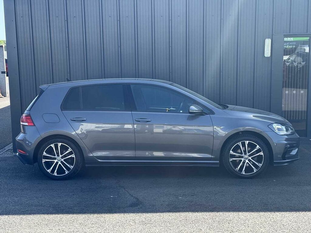 Volkswagen Golf 2.0 Tdi R-line Dsg DE69JJZ Grey #4