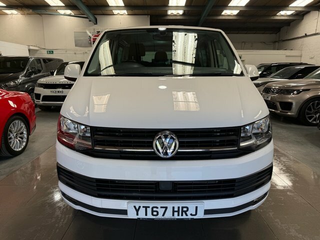 Volkswagen Transporter 2017 2.0 Tdi T32 Bluemotion Tech Highline Kombi Do YT67HRJ White #3