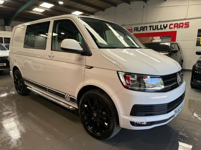 Volkswagen Transporter 2017 2.0 Tdi T32 Bluemotion Tech Highline Kombi Do White