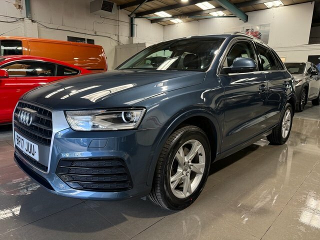 Audi Q3 2017 2.0 Tdi Sport Suv Euro 6 S BF17JUU Blue #2