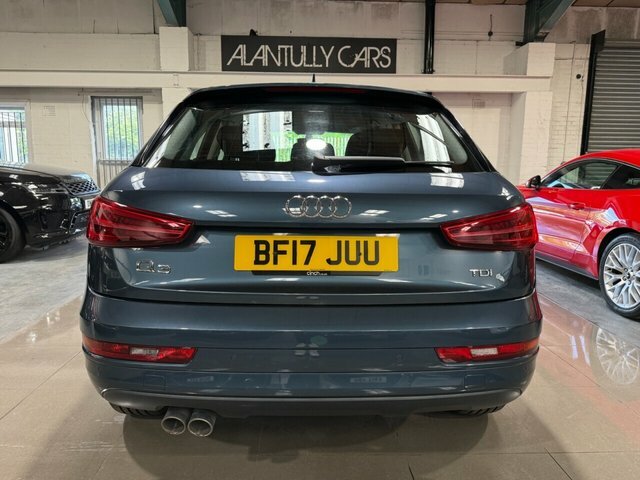Audi Q3 2017 2.0 Tdi Sport Suv Euro 6 S BF17JUU Blue #4