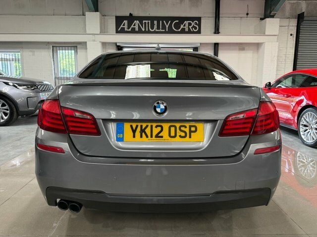 BMW 5 Series 2012 2.0 520D M Sport Saloon Steptronic Grey #4