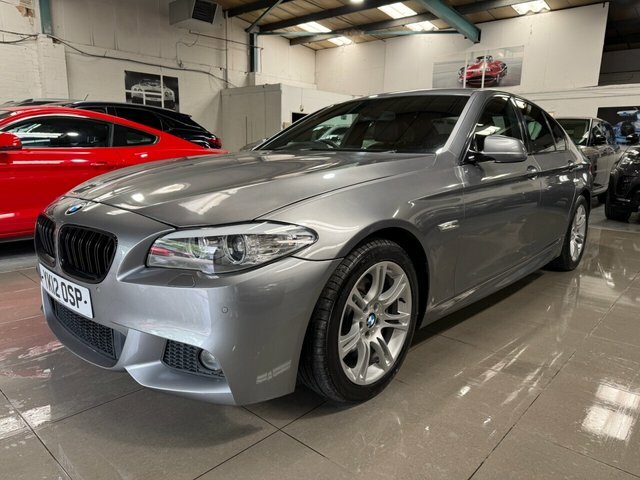 BMW 5 Series 2012 2.0 520D M Sport Saloon Steptronic Grey #2