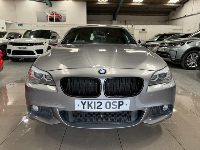 BMW 5 Series 2012 2.0 520D M Sport Saloon Steptronic Grey #3