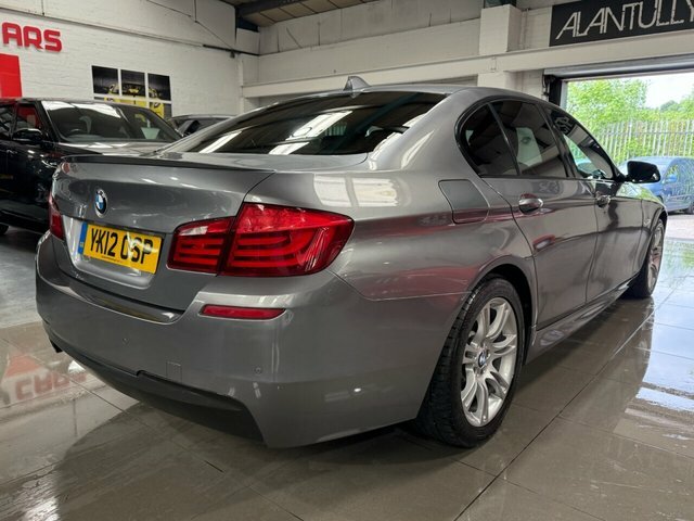 BMW 5 Series 2012 2.0 520D M Sport Saloon Steptronic Grey #6