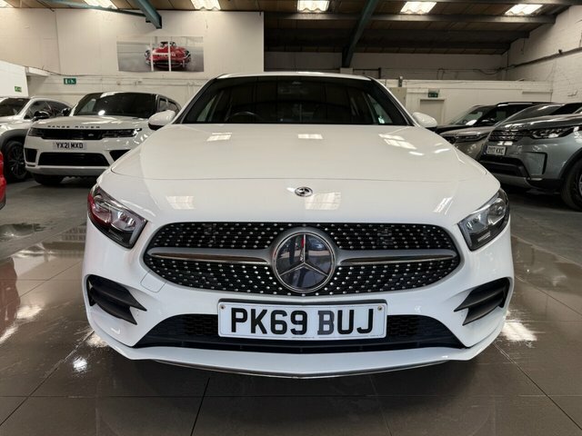 Mercedes-Benz A Class 2019 1.5 A180d Amg Line Executive Hatchback PK69BUJ White #3