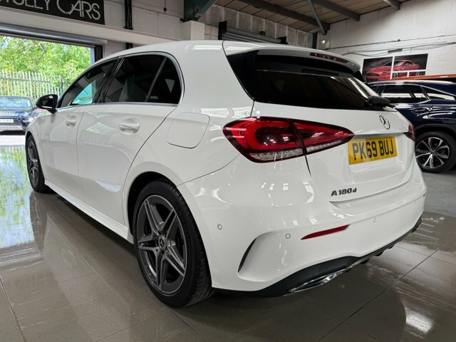 Mercedes-Benz A Class 2019 1.5 A180d Amg Line Executive Hatchback PK69BUJ White #5