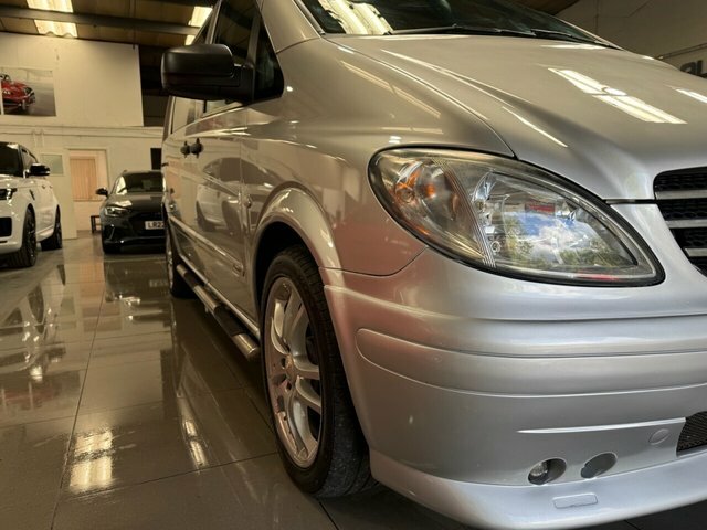 Mercedes-Benz Vito 3.0 120Cdi Dualiner Basic Long Panel Van Lwb Silver #10