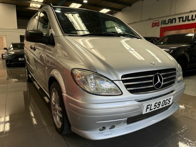 Mercedes-Benz Vito 3.0 120Cdi Dualiner Basic Long Panel Van Lwb Silver #11