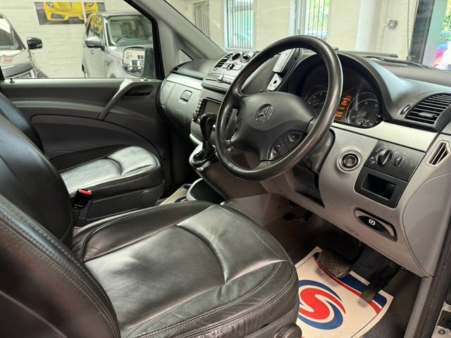 Mercedes-Benz Vito 3.0 120Cdi Dualiner Basic Long Panel Van Lwb Silver #16