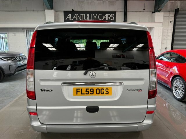 Mercedes-Benz Vito 3.0 120Cdi Dualiner Basic Long Panel Van Lwb Silver #4