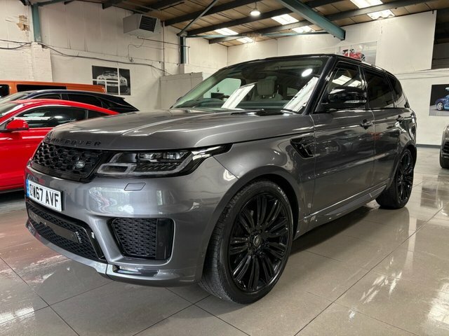 Land Rover Range Rover Sport 2018 3.0 Sd V6 Dynamic Suv Diese OW67AVF Grey #2
