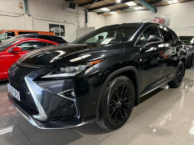 Lexus RX 2017 3.5 450H V6 F Sport Suv Hybrid Cvt SL67DFO Black #2