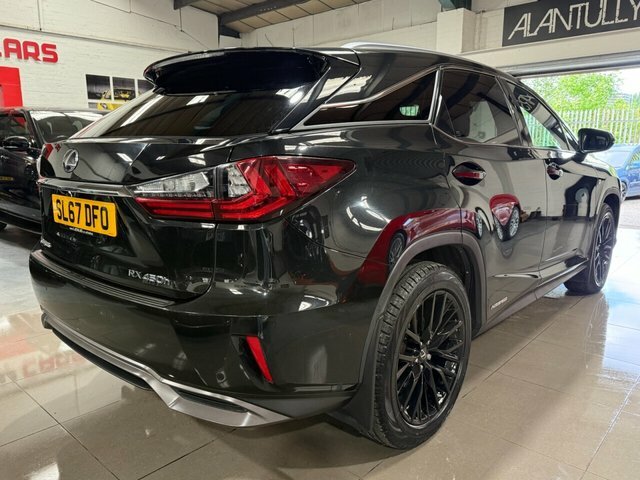 Lexus RX 2017 3.5 450H V6 F Sport Suv Hybrid Cvt SL67DFO Black #6