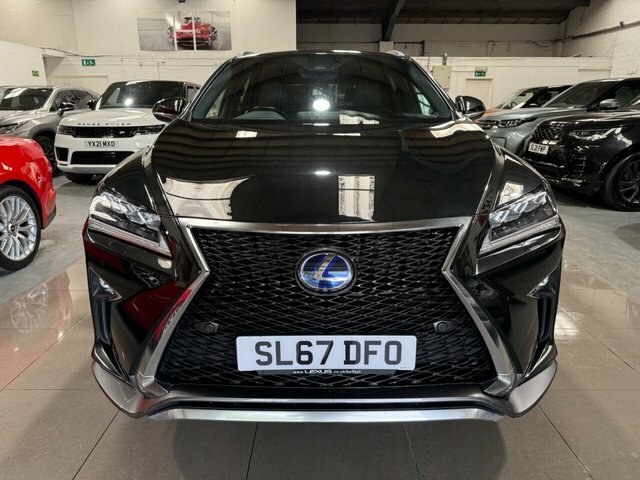 Lexus RX 2017 3.5 450H V6 F Sport Suv Hybrid Cvt SL67DFO Black #3