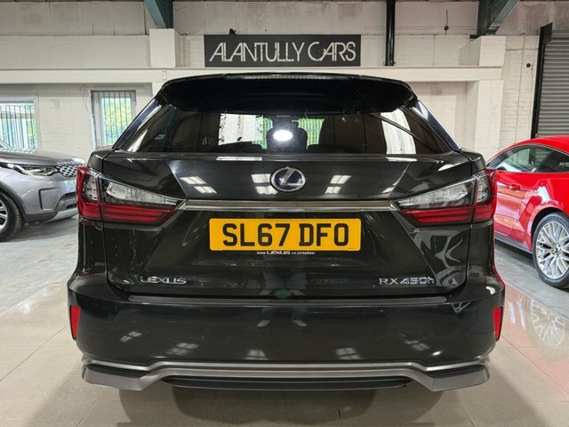 Lexus RX 2017 3.5 450H V6 F Sport Suv Hybrid Cvt SL67DFO Black #4