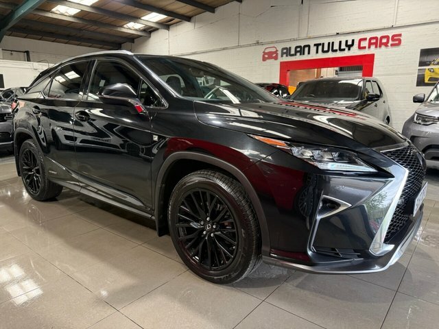 Lexus RX 2017 3.5 450H V6 F Sport Suv Hybrid Cvt Black