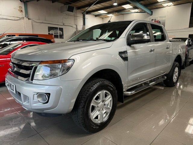 Ford Ranger 2014 3.2 Tdci Limited 1 Pickup Double Cab Dies EX14KLO Silver #2
