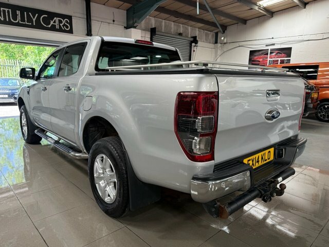 Ford Ranger 2014 3.2 Tdci Limited 1 Pickup Double Cab Dies EX14KLO Silver #5