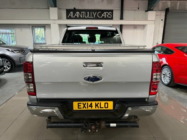 Ford Ranger 2014 3.2 Tdci Limited 1 Pickup Double Cab Dies EX14KLO Silver #4