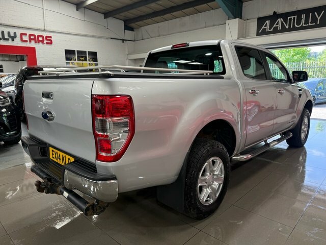 Ford Ranger 2014 3.2 Tdci Limited 1 Pickup Double Cab Dies EX14KLO Silver #6