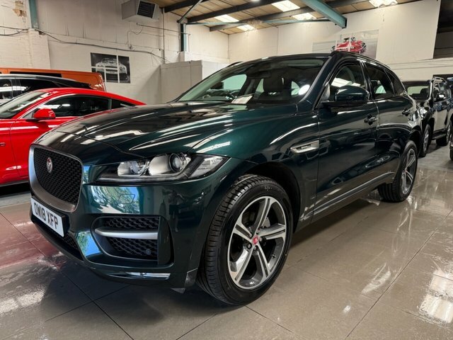 Jaguar F-Pace 2018 2.0 P250i R-sport Suv Awd Eur Green #2