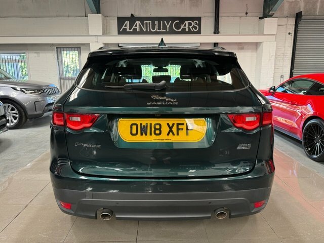Jaguar F-Pace 2018 2.0 P250i R-sport Suv Awd Eur Green #4