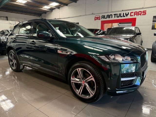Jaguar F-Pace 2018 2.0 P250i R-sport Suv Awd Eur Green