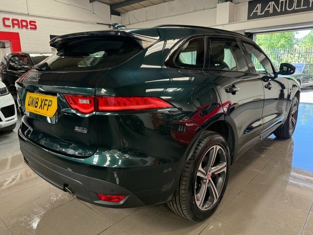 Jaguar F-Pace 2018 2.0 P250i R-sport Suv Awd Eur Green #6