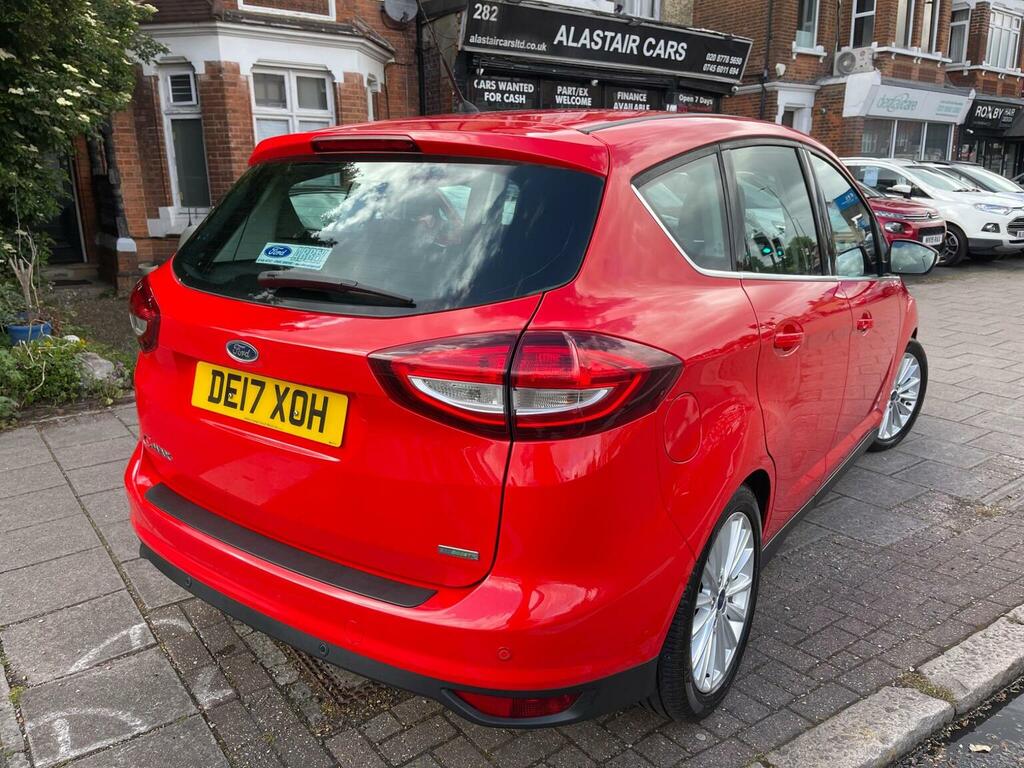 Ford C-Max Mpv 1.0T Ecoboost Titanium Euro 6 Ss Nav DE17XOH Red #2