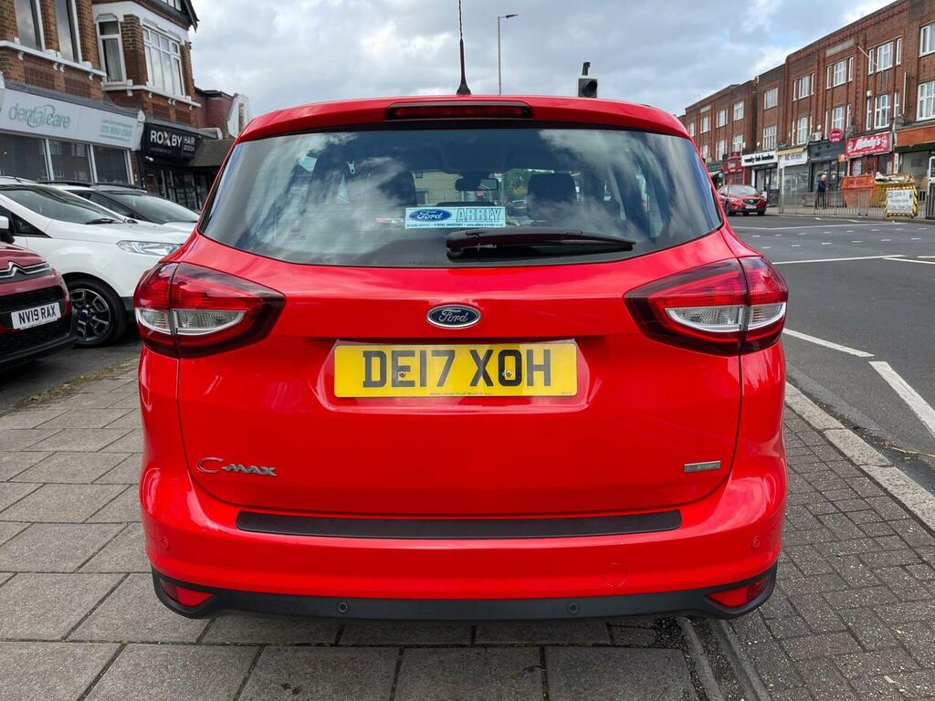 Ford C-Max Mpv 1.0T Ecoboost Titanium Euro 6 Ss Nav DE17XOH Red #6