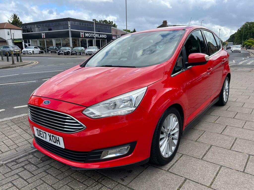 Ford C-Max Mpv 1.0T Ecoboost Titanium Euro 6 Ss Nav DE17XOH Red #3