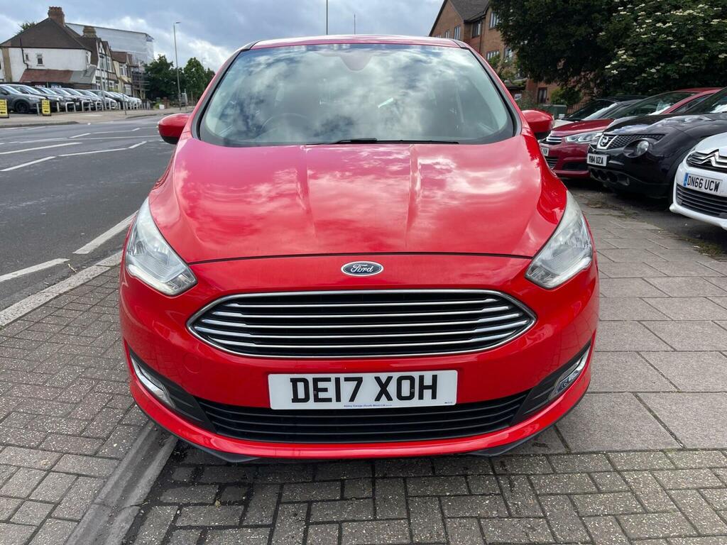 Ford C-Max Mpv 1.0T Ecoboost Titanium Euro 6 Ss Nav DE17XOH Red #5
