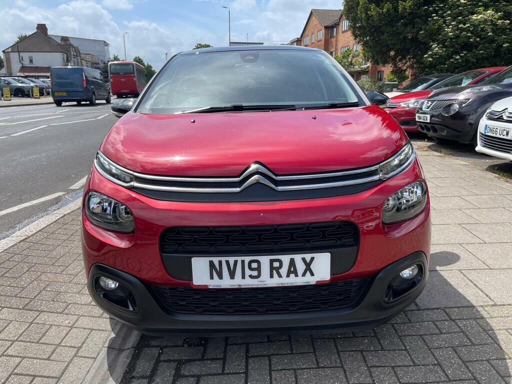 Citroen C3 Hatchback 1.2 Puretech Flair Euro 6 Ss 201 NV19RAX Red #6