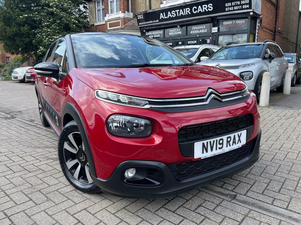 Citroen C3 Hatchback 1.2 Puretech Flair Euro 6 Ss 201 Red