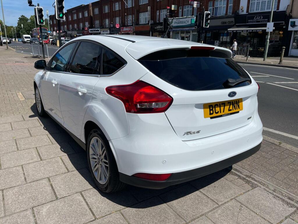 Ford Focus Hatchback 1.0T Ecoboost Zetec Edition Euro 6 Ss BC17ZNN White #5