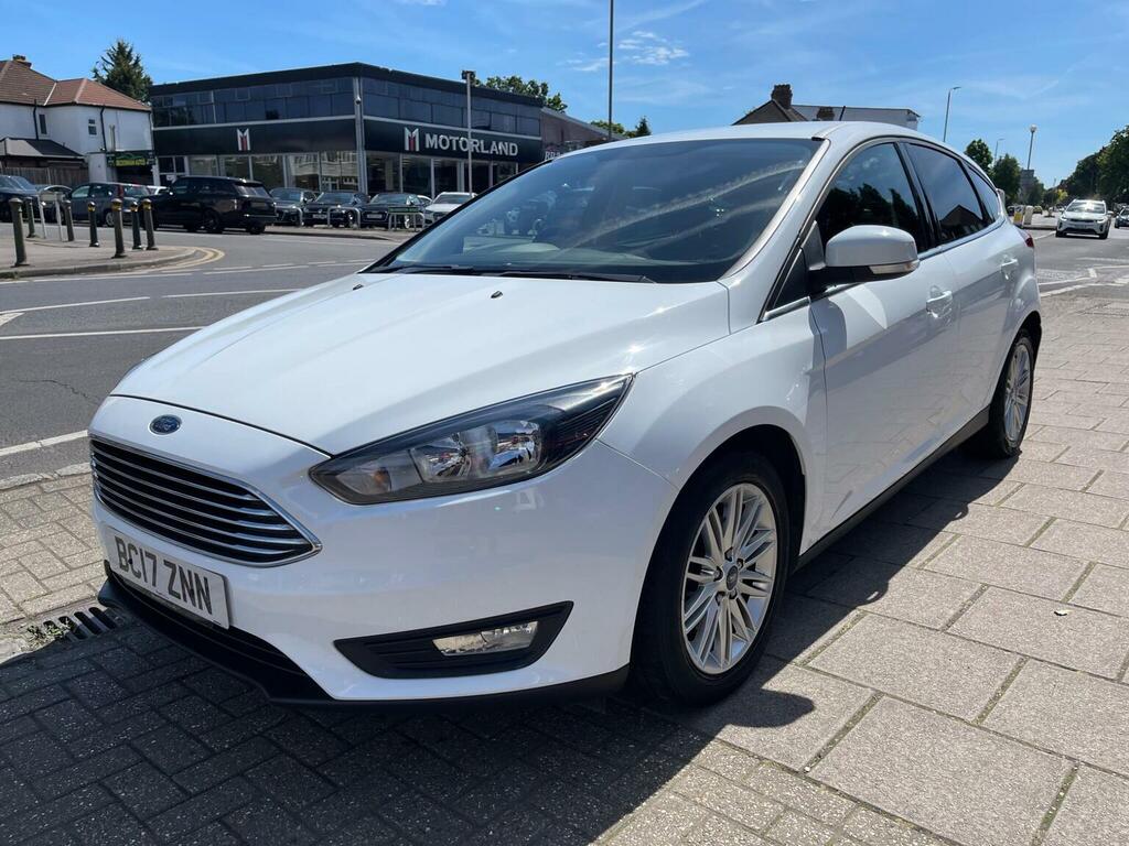 Ford Focus Hatchback 1.0T Ecoboost Zetec Edition Euro 6 Ss BC17ZNN White #4